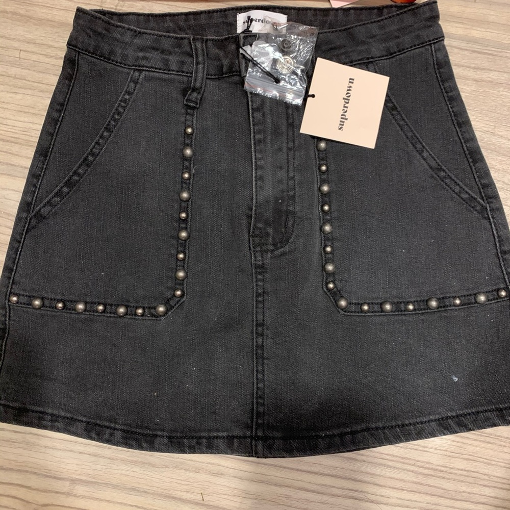 Denim skirt